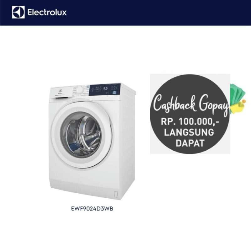 Promo Mesin Cuci Electrolux Ewf 9024 D3wb / Ewf9024d3wb Front Loading ...