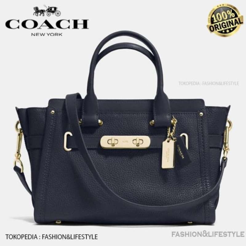 Jual Terlaris Tas C Shoulder Bag Swagger 21 In Pebbled Leather Black Original 100 Medium Di Seller Toko Ada semua Meruya Utara ilir Kota Jakarta Barat Blibli
