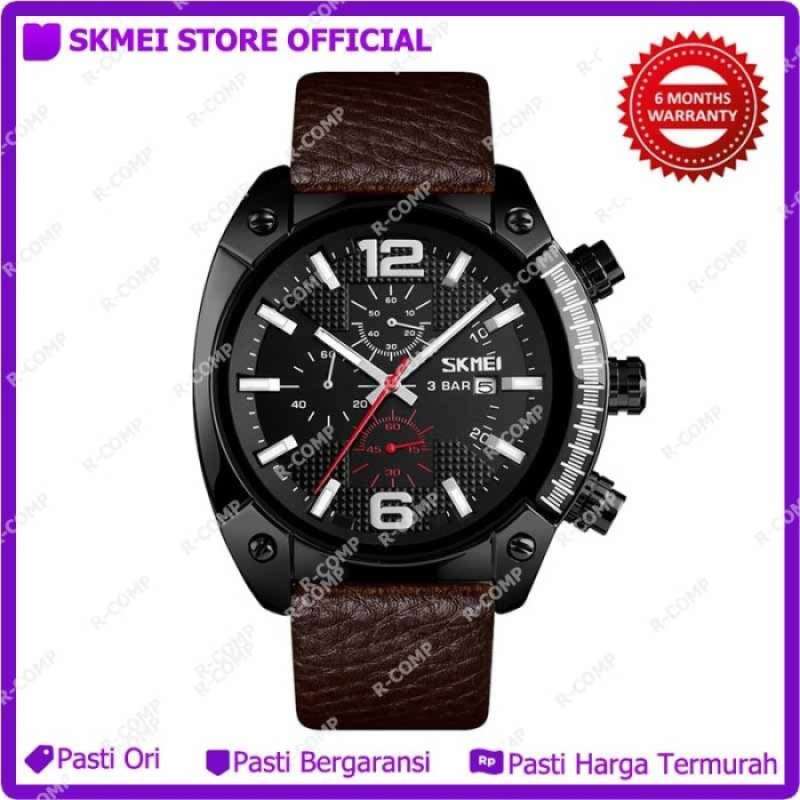 Jual Terlaris Skmei 9190 Jam Tangan Analog Chrono Pria Leather Strap Hitam Perak Di Seller Dorastore15 Rawa Buaya Kota Jakarta Barat Blibli