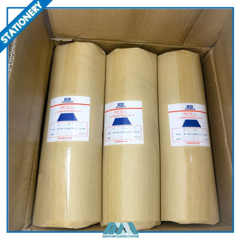 Promo Plastik Laminating Film Roll Fujipla Glossy 350 Mm X 150 M 32