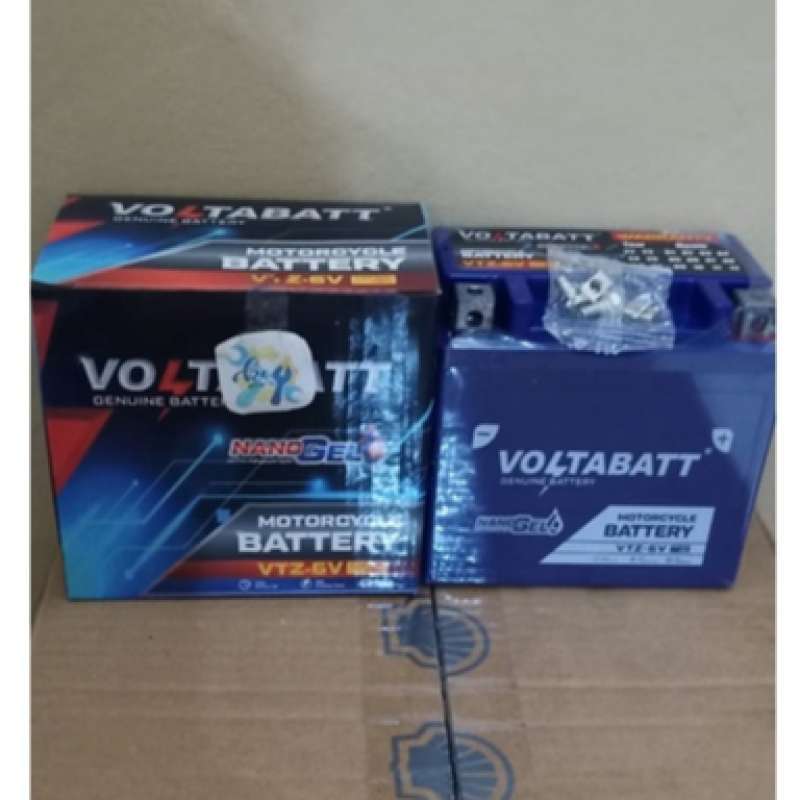 Jual Aki / Accu / Baterai Motor Voltabatt Vtz6v Nanogel Vario Dan Beat