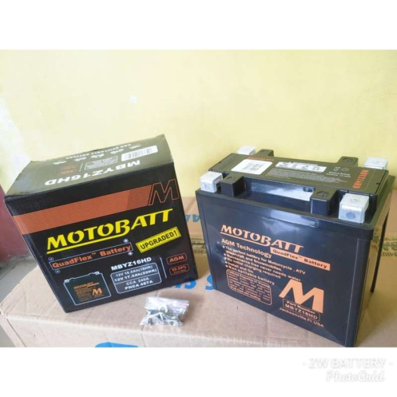 Promo Motobatt Mbyz16hd Aki Motor Diskon 33% Di Seller Kanzahana Store