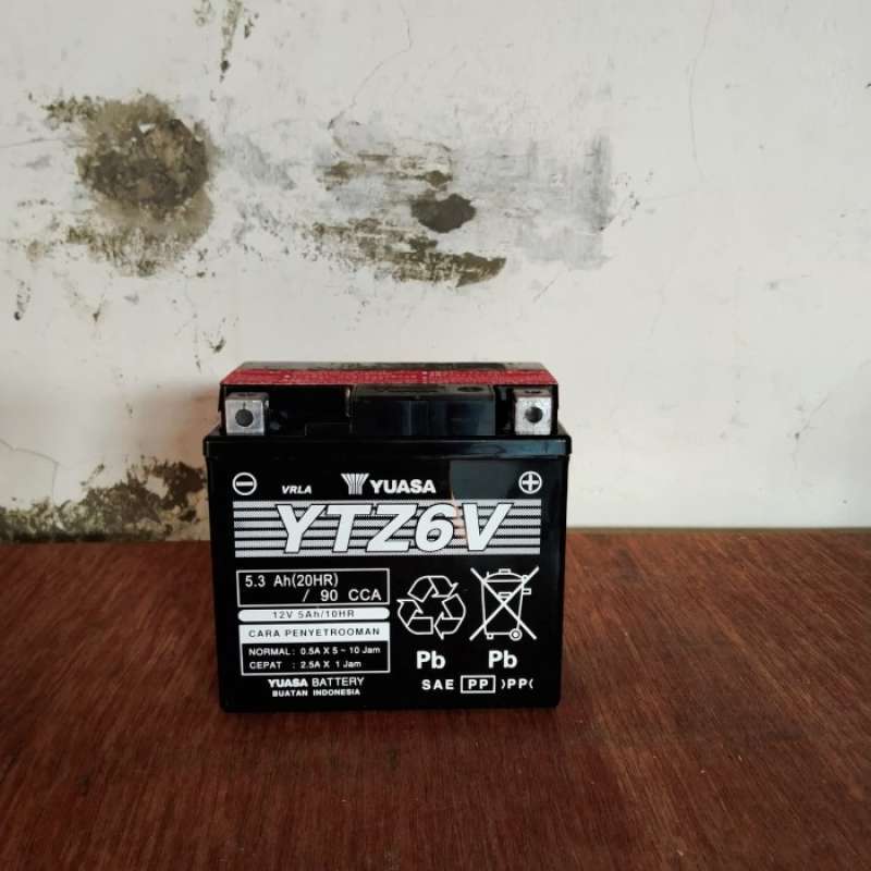 Promo Aki Yuasa Ytz6v Mf Gtz6v Gtz7s Original 12v 5ah Vario125/150