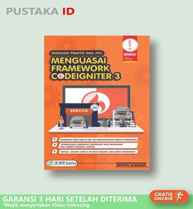 Jual Buku Panduan Praktis Dan Jitu Menguasai Framework Codeigniter 3 Di
