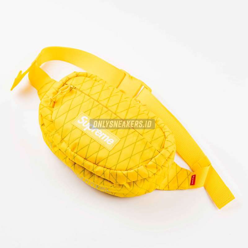 Jual Supreme Waist Bag Fw18 Yellow (100% Authentic) Di Jual Supreme Waist Bag Fw18 Yellow (100% Authentic) Di