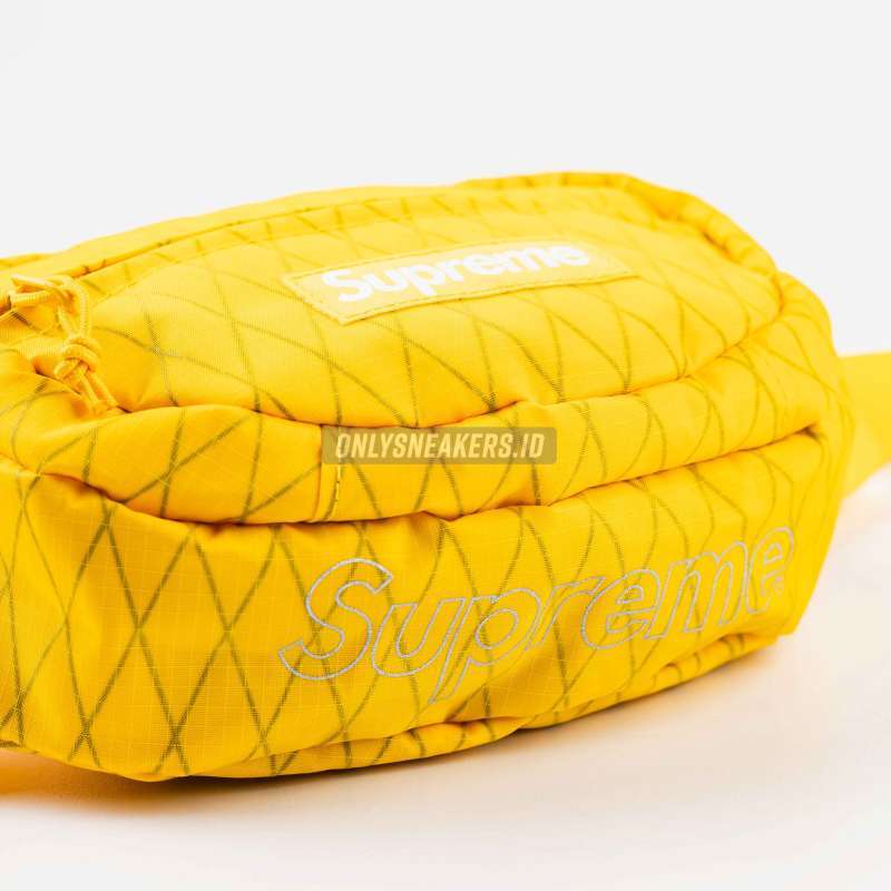 Supreme waist bag fw18 yellow best sale