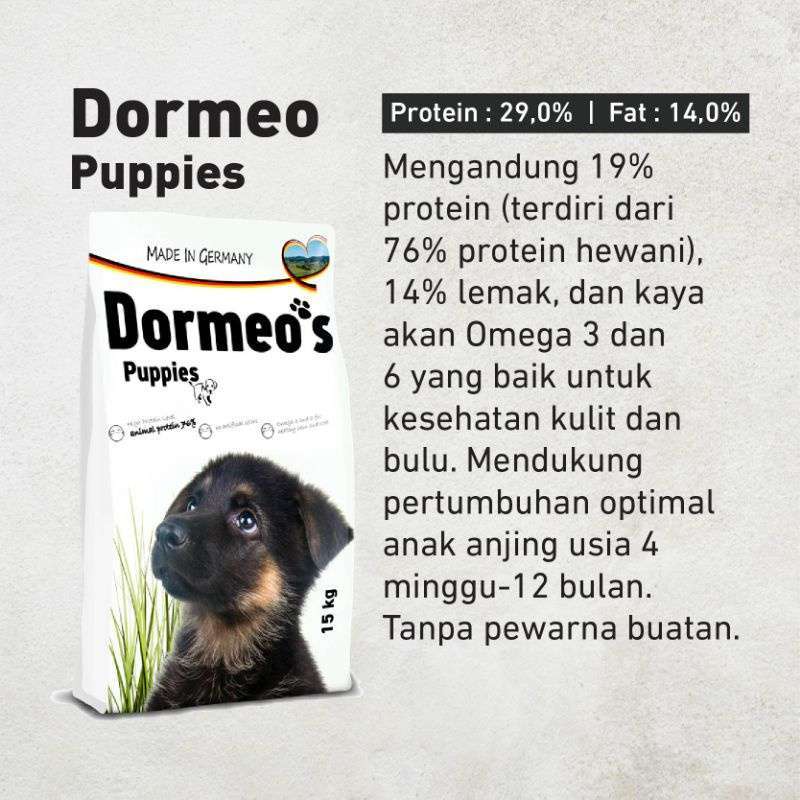 Dormeo dog food store