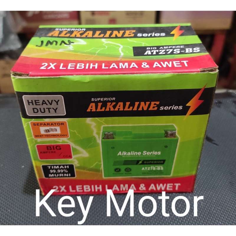 Jual Accu / Aki Alkaline Atz7s - Bs Aki Kering 100% Asli Di Seller Key