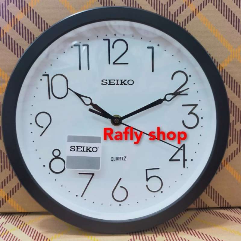 Jual Jam Dinding Seiko Putih hitam 25cm Multicolor Hitam Di Seller Sakiyem Shop Harapan Jaya Kota Bekasi Blibli
