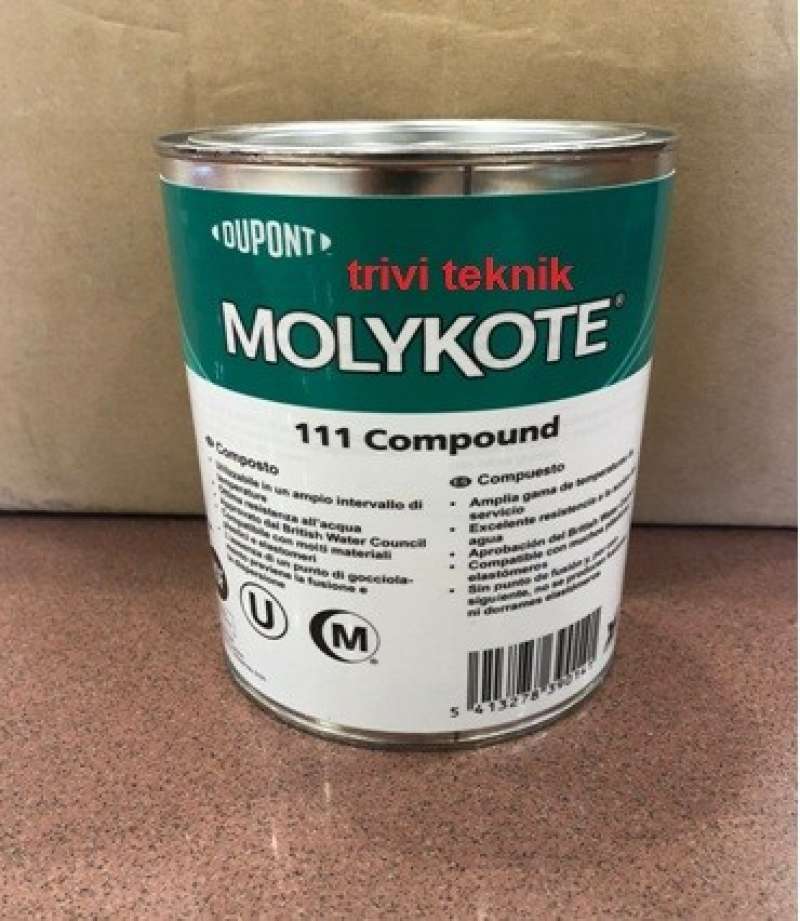 Promo Molykote 111 Compound Silicone Grease 1kg Fda,molycote Dow