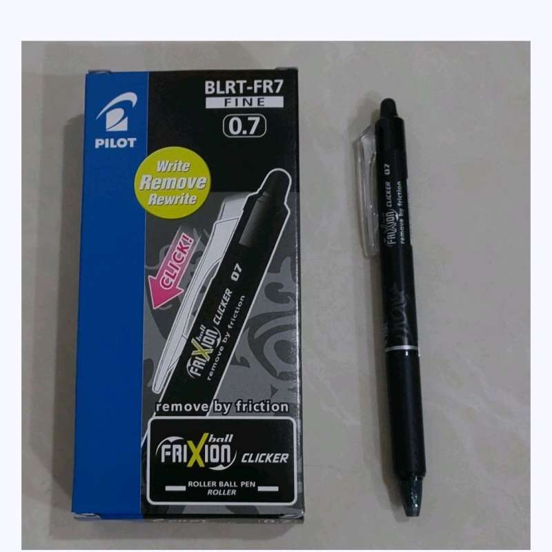 Pen Pilot Frixion Hitam pcs Ball Pen