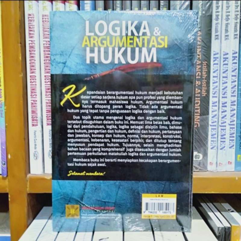 Promo Buku Logika Dan Argumentasi Hukum Diskon 23 Di Seller Anjangsana
