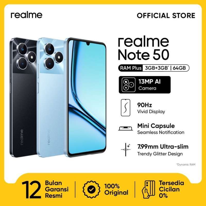 Realme Note50 3台
