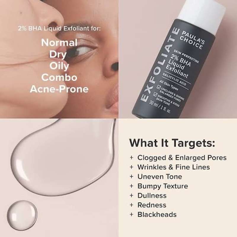 Promo Paula Choice Bha Liquid + Azelaic Duo Kit (toner, Komedo Acne