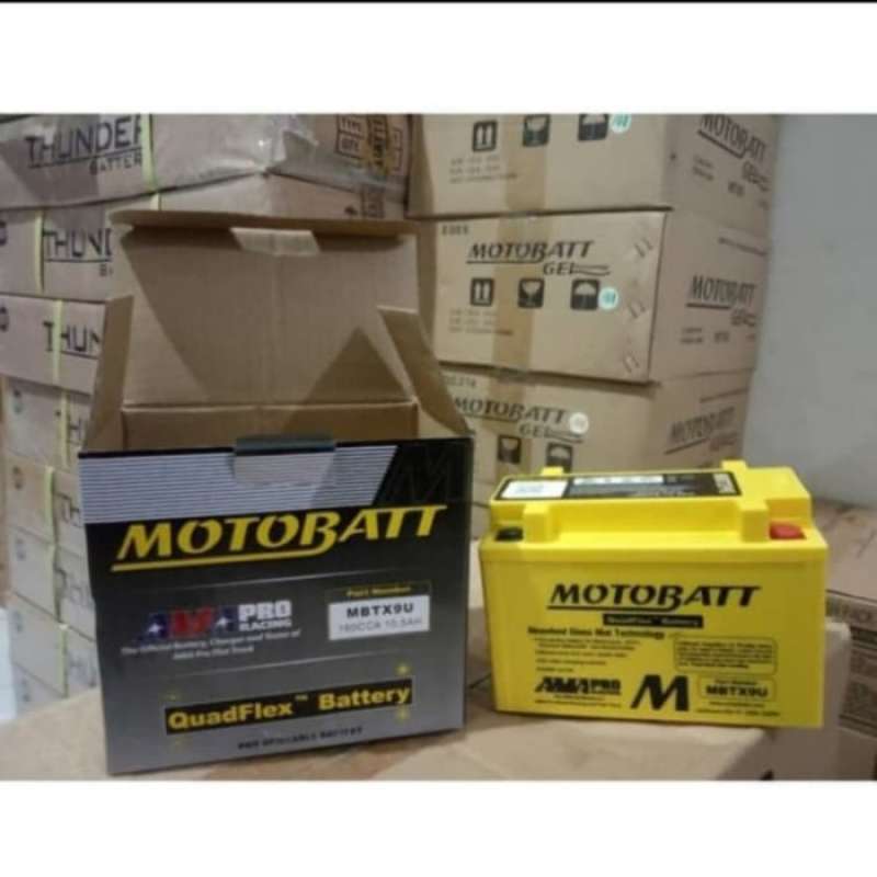 Promo Motobatt Mbtx9u Aki Motor Kawasaki Ninja 250 Cc Diskon 33% Di