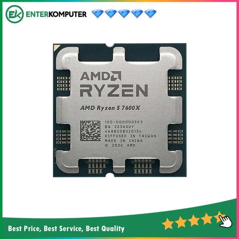 Jual Amd Ryzen 7600x Up To Cache 32mb 105w Am5