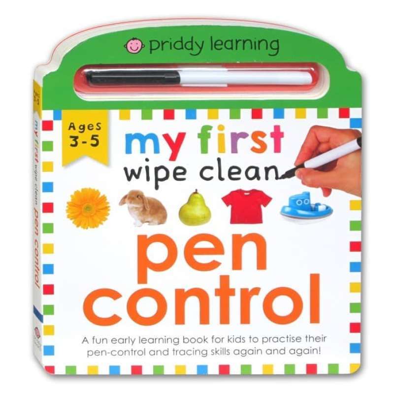 Promo Wipe Clean Pen Control Board Book Buku Aktivitas Anak Belajar ...