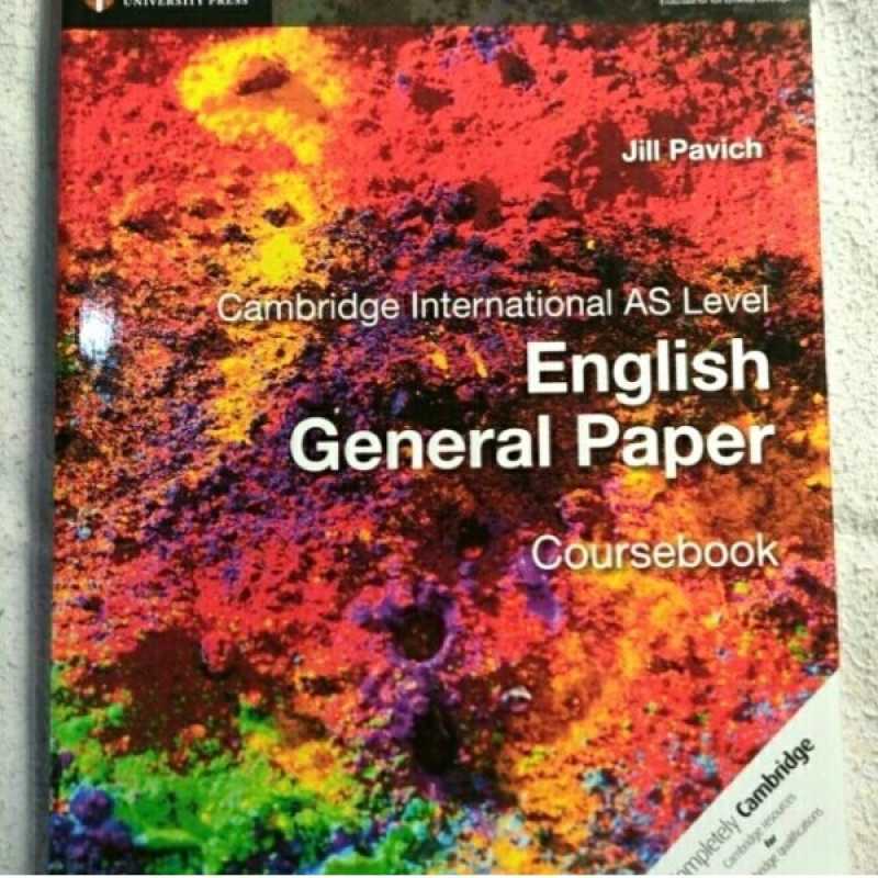 Jual Buku Cambridge International As And A Level English General Paper Di Seller Rumix