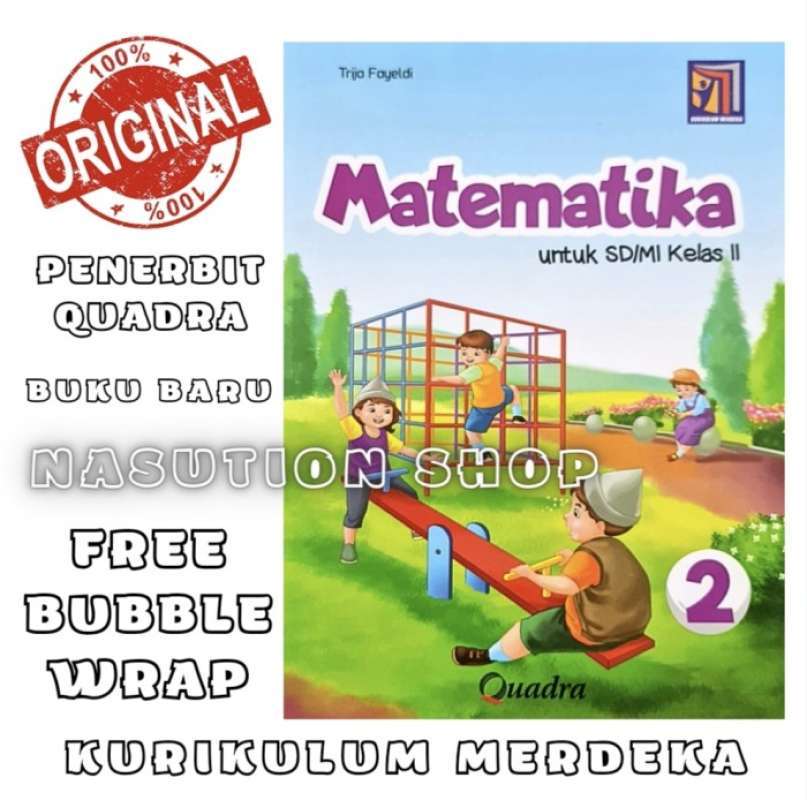 Jual Buku Matematika Kelas 1 2 3 4 5 6 Sd Quadra Kurikulum Merdeka ...