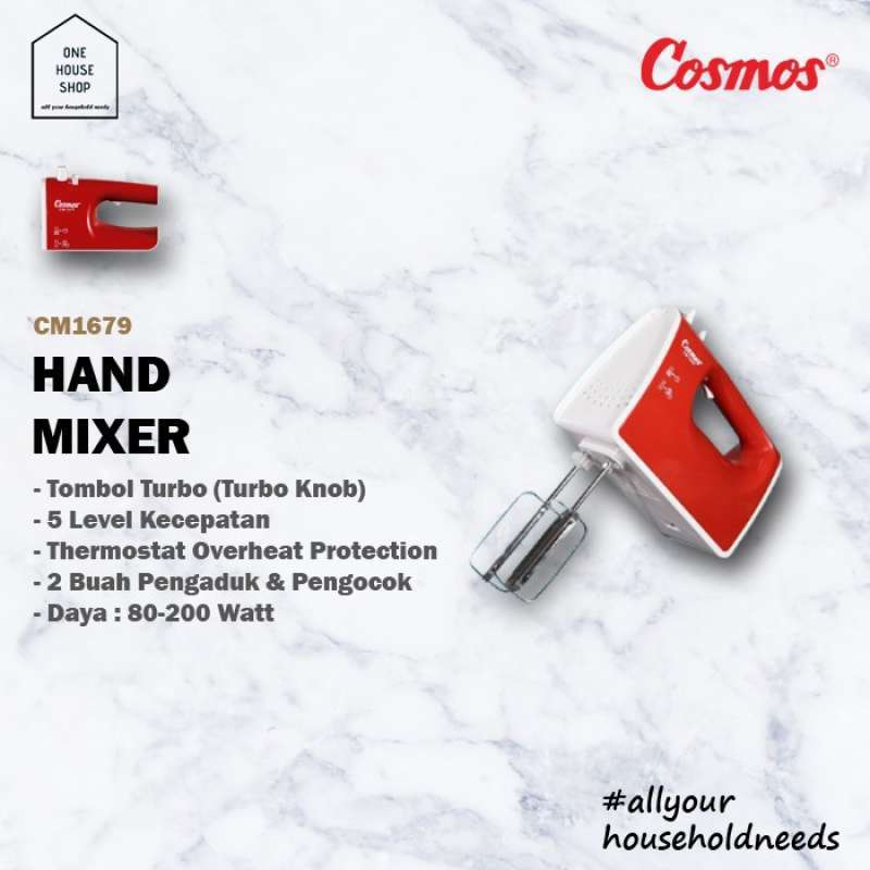 Promo Hand Mixer Cosmos Cm1679 Diskon 26 Di Seller Kaniarts Market