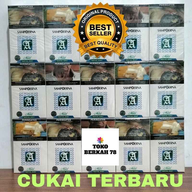 Promo Sampoerna A Mild Menthol Burst 16 ( Slop ) Diskon 6