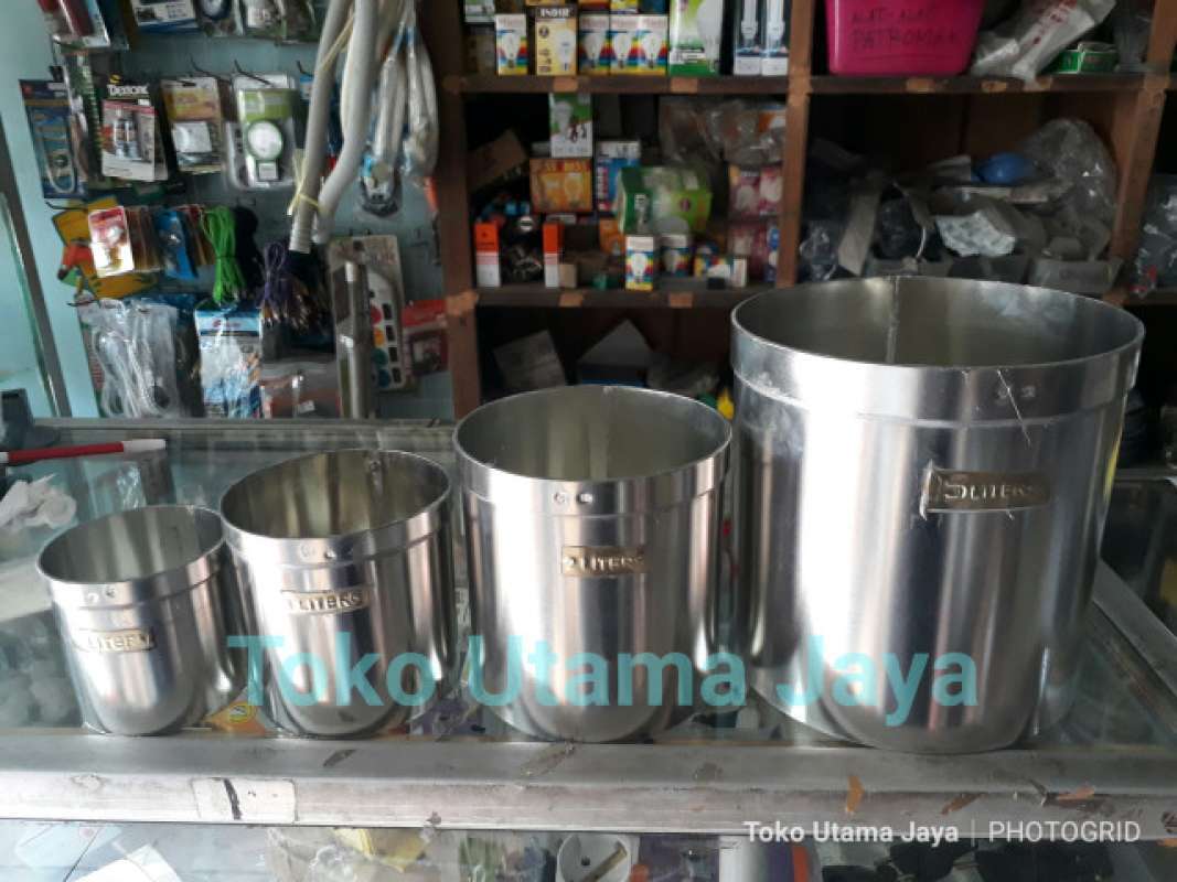 Jual Literan Beras 5 Liter / Takaran Beras 5 Liter / Ukuran Beras 5 ...