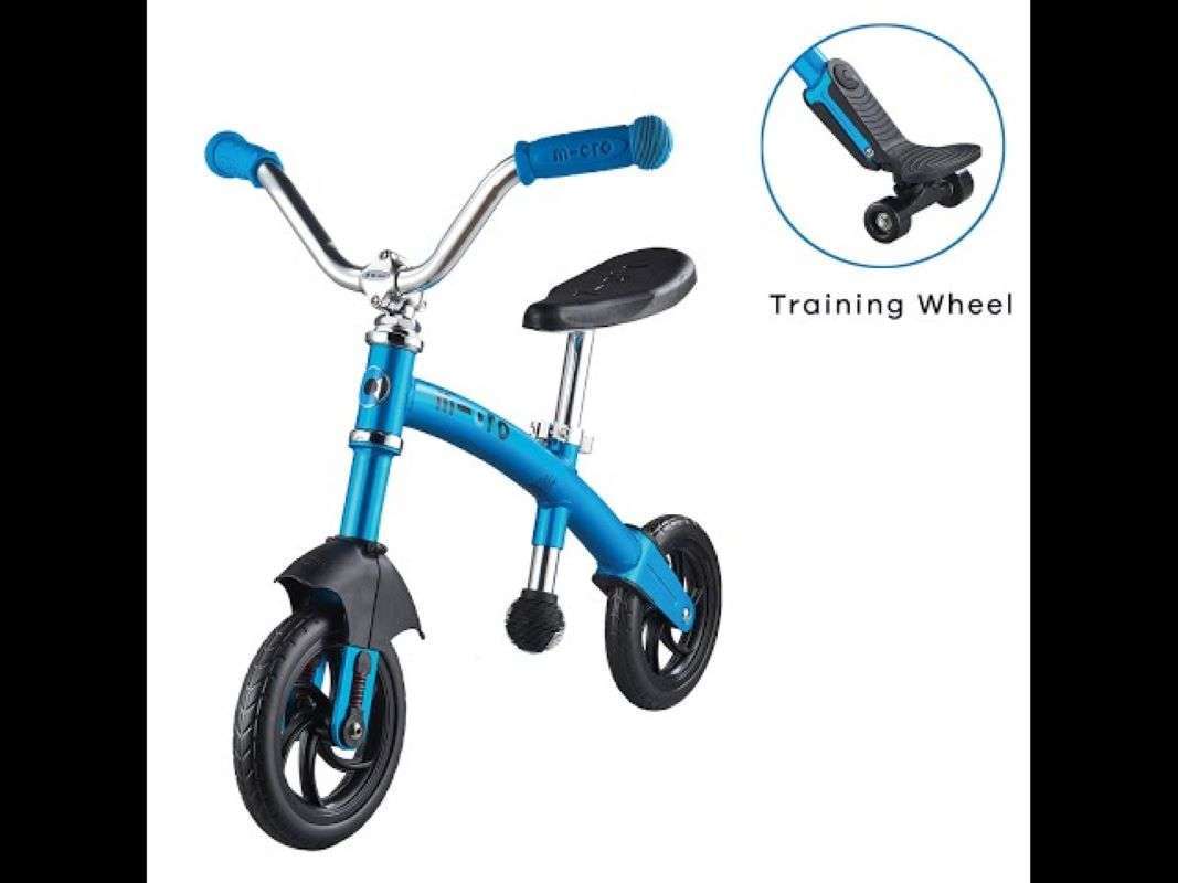 Micro G-Bike Chopper Deluxe Aqua キッズバイク