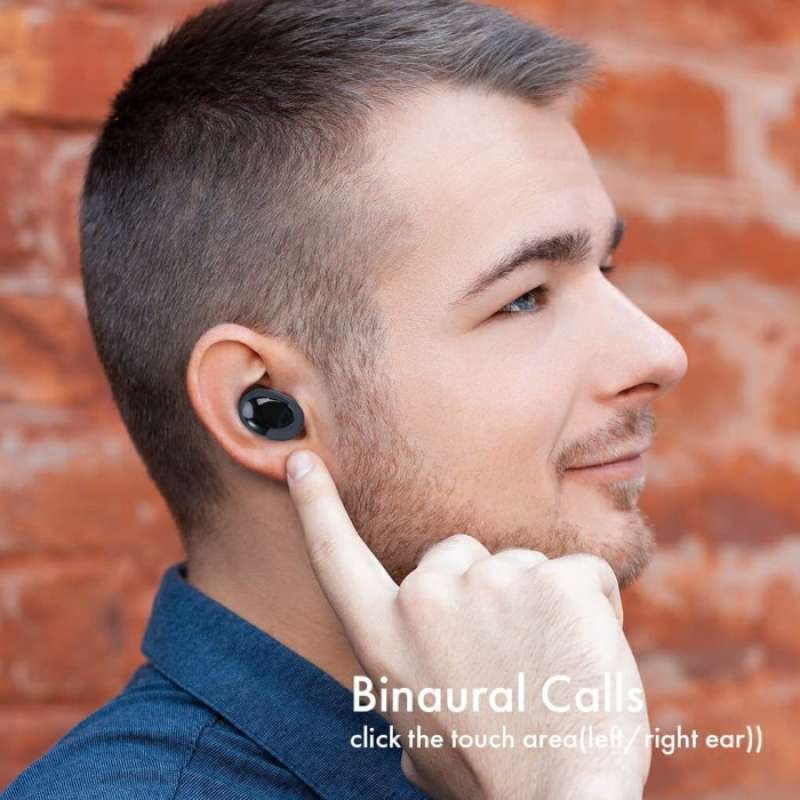 INONE TWS EARPHONE BLUETOOTH WIRELESS FLOW 1 METAL HEADSET V5