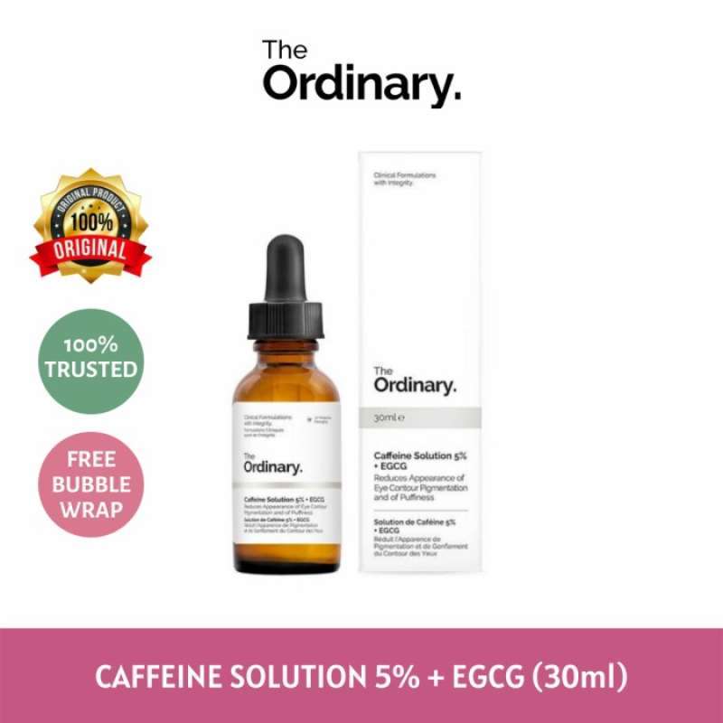Jual The Ordinary Caffeine Solution 5% + Egcg (30ml) Serum Cafeine ...