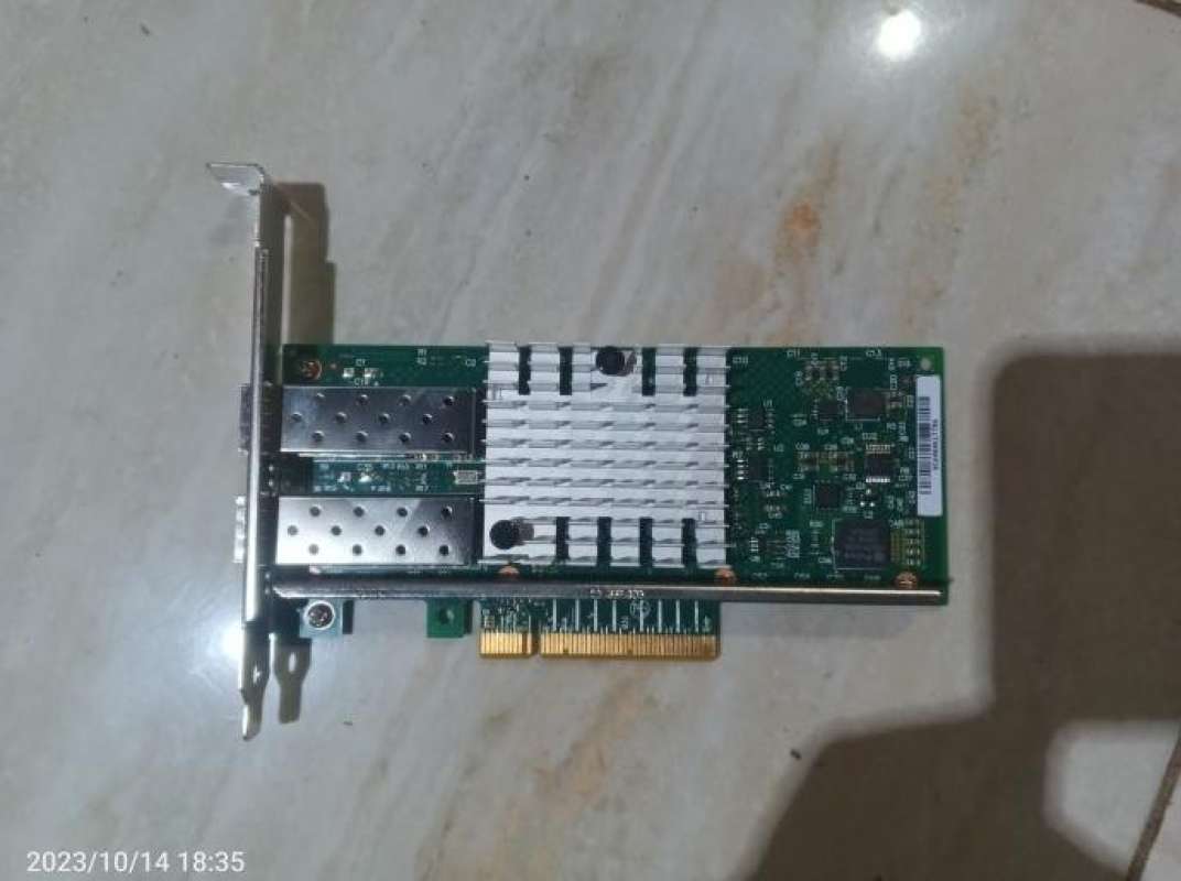 QLogic QLE8142-IBMX Dual-Port 10G 00Y3275 + 2 SFP+ Transceiver Optique