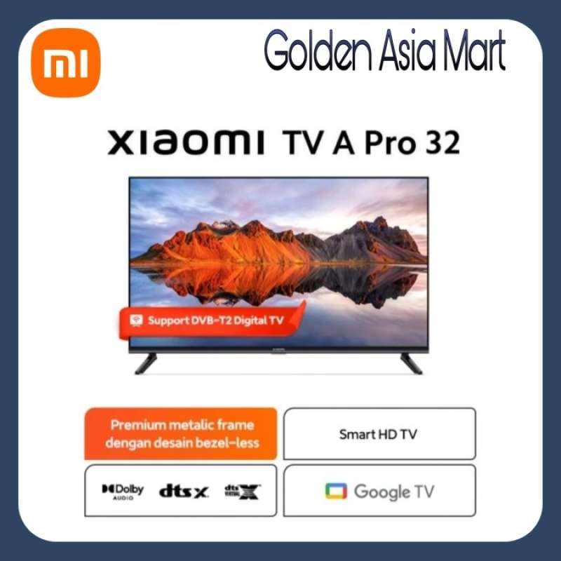 Jual Xiaomi Smart Mi Tv A2 32 Inch Android 11 Garansi Resmi - Instant ...