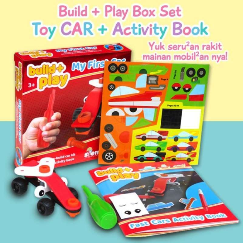 Promo Build And Play My First Car Box Set Over 50 Stickers! Diskon 23% ...