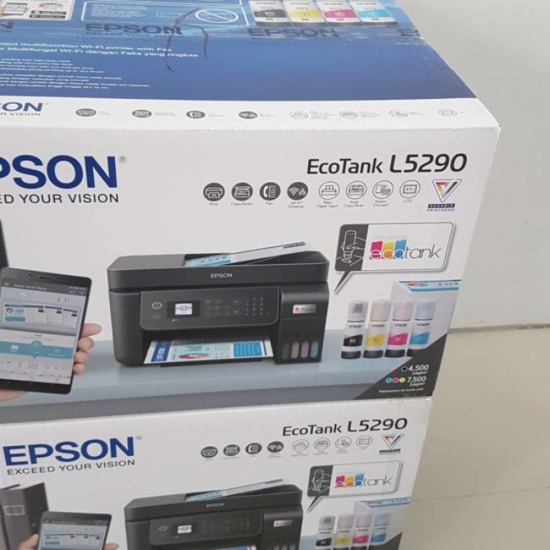 Promo Ecotank L5290 A4 Wi-fi All-in-one Ink Tank Printer With Adf ...