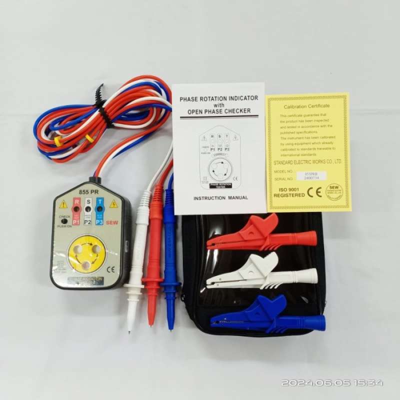 100% Produk Ori Sew 855Prb Phase Rotation Tester / 855 Prb