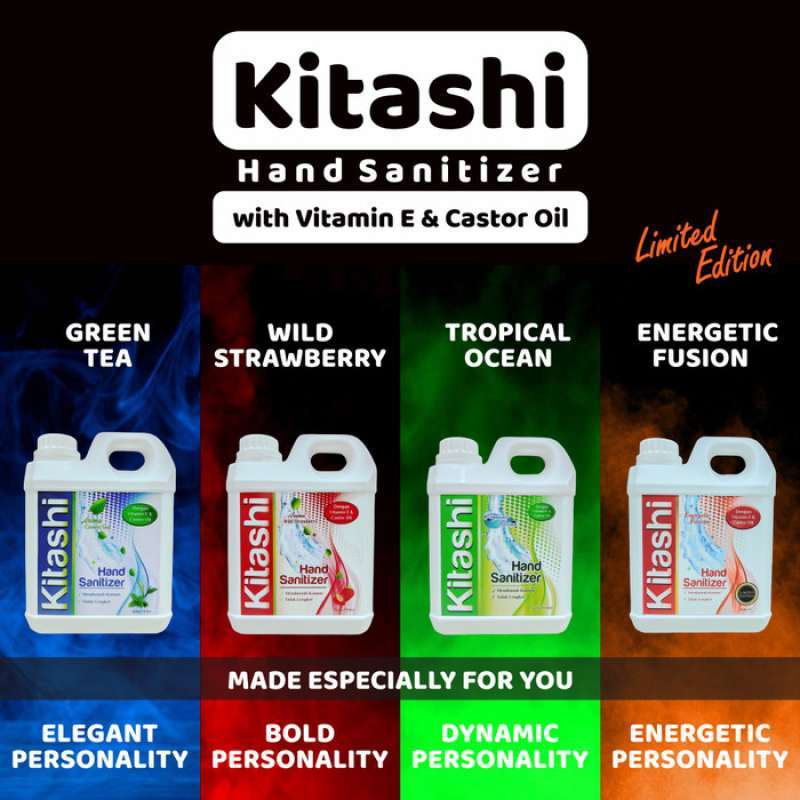 Kitashi Jual Kitashi Hand Sanitizer Refill 1000 Ml Di Seller Raindrop ...