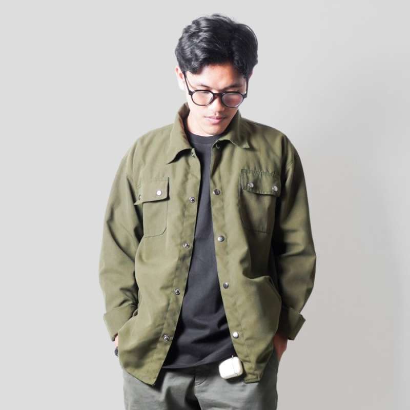 Promo Jaket Trucker Kemeja Semi Parka Lengan Panjang Prambana Army L Diskon 23 Di Seller Vape Indonesia Sukamanah Kota Tasikmalaya Blibli