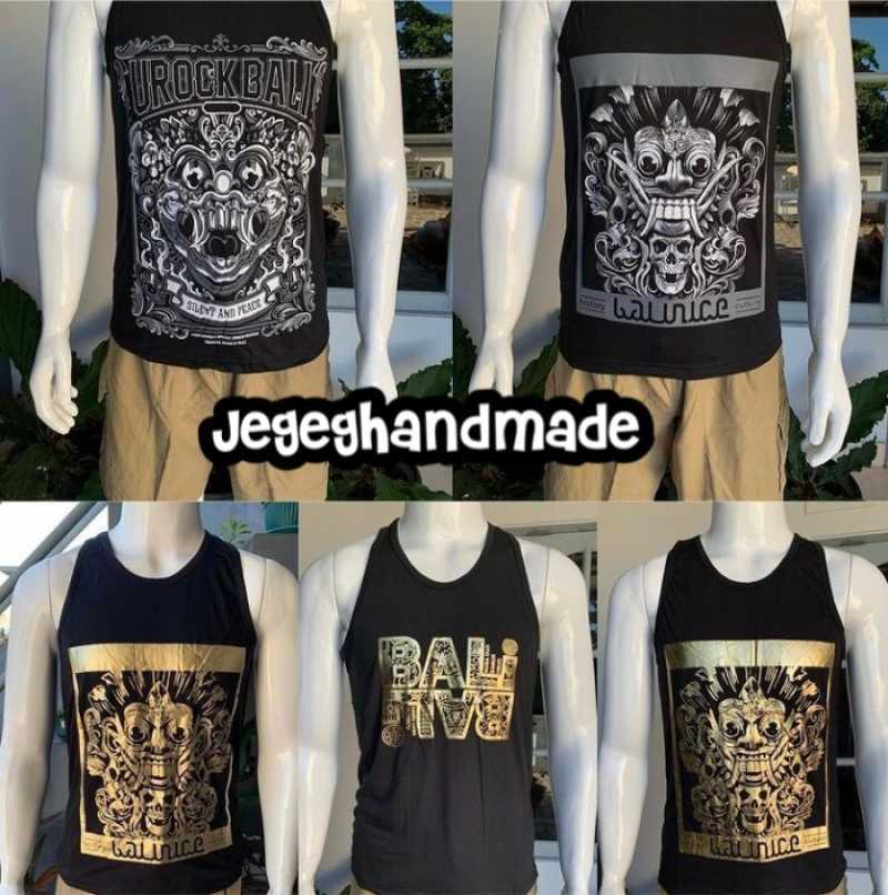 Jual Singlet Pria | Baju Singlet Bali | Singlet Khas Bali Di Seller
