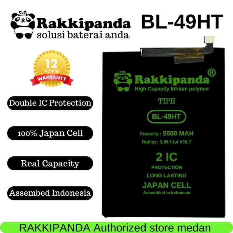 RakkiPanda BL-49HT Tecno Spark KE7 Batre Batrai Baterai