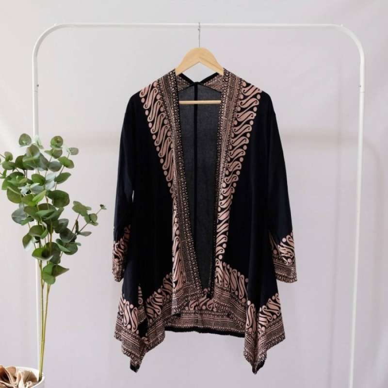 Cardigan batik wanita modern top