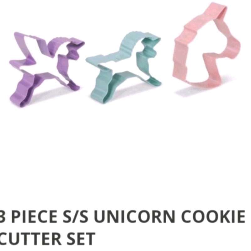 Jual Patisse Cookie Cutter Unicorn Set Of 10 Cm 2062 Di