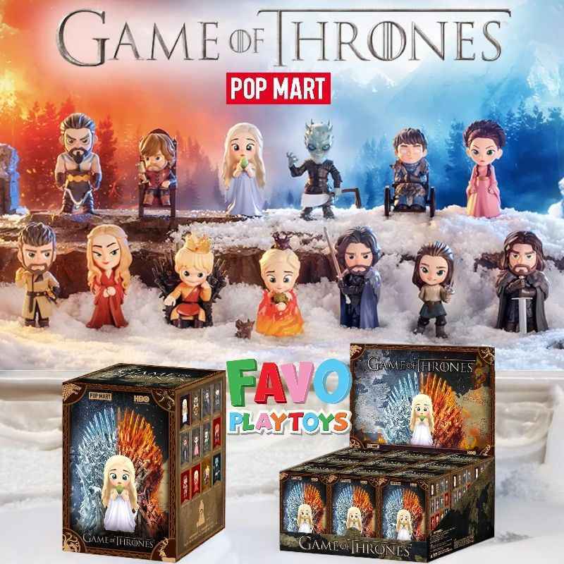 Pop Mart New Pop Game Of Thrones Game Of Thrones Blind Box Promo