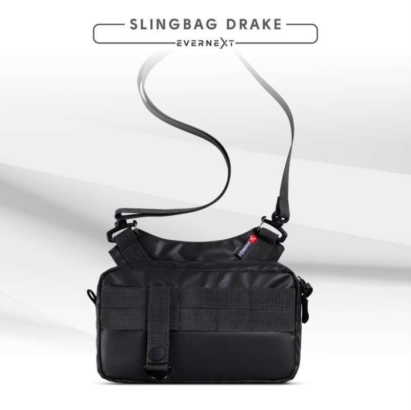 Jual Tas Selempang Pria Anti Air Sling Bag Drake Waterproof Anti Sobek Black Di Seller Sulaiman Store Sukamanah Kota Tasikmalaya Blibli