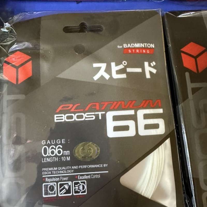 Promo Senar Bulutangkis Ebox Platinum Boost 66 Putih Diskon 29 Di