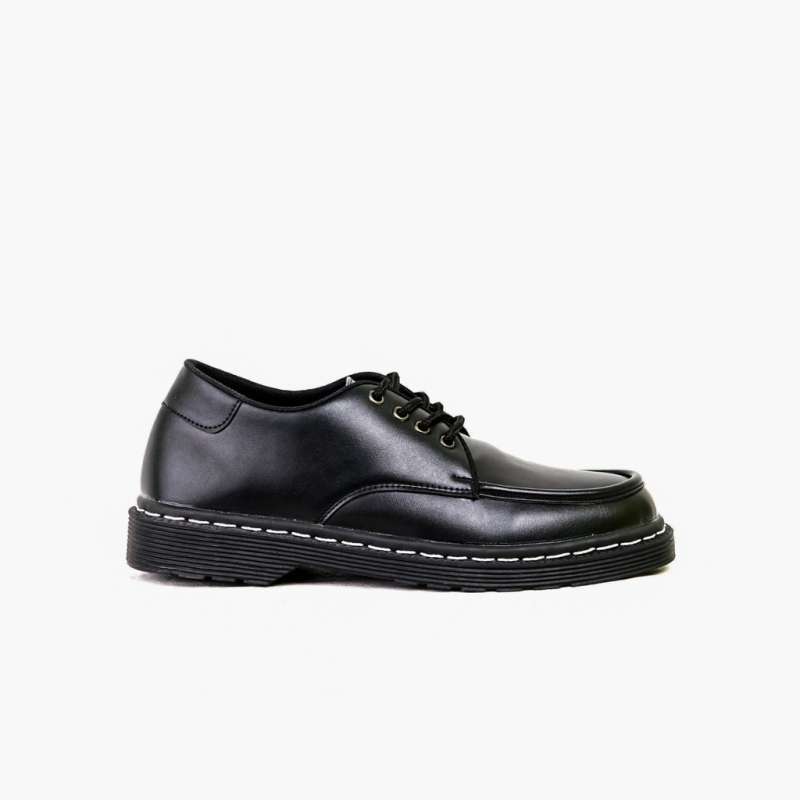 Jual Bevera Prof Black Sepatu Pantofel Docmart Hitam Pria 40