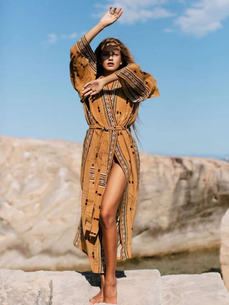 Jual Bohemian Long Dress Model Premium Original Terbaru Harga Murah Desember 2024