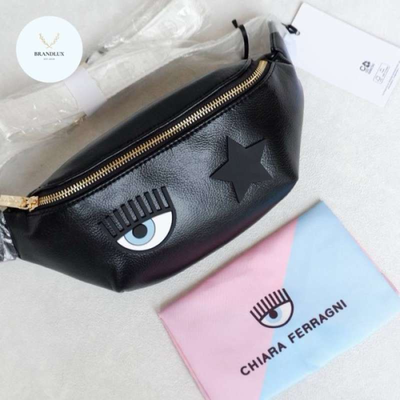Jual Chiara Ferragni Eyewink Beltbag Bumbag In Black Di Seller Winter Cengkareng Timur Kota Jakarta Barat Blibli