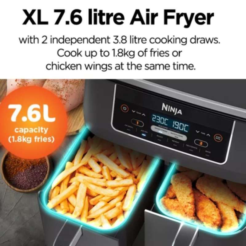 Jual Ninja Air Fryer Af300 Foodi Dual Zone 7.6l Di Seller Circlet Cengkareng Timur, Kota
