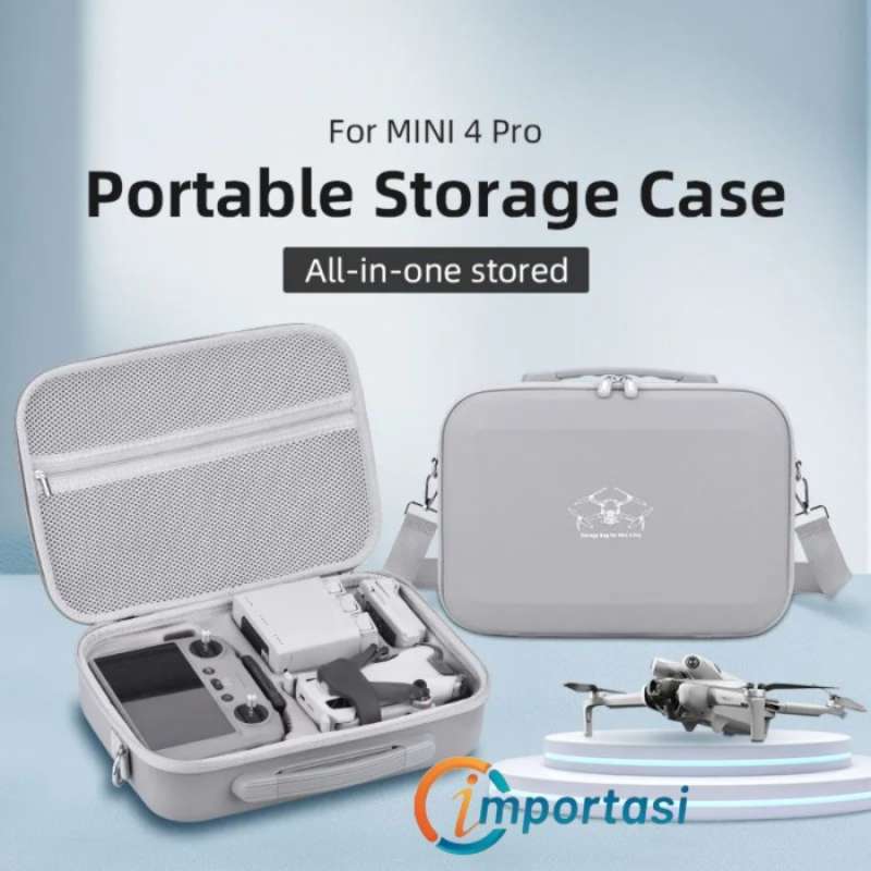 Jual Tas Drone Bag Dji Mini 4 Pro Rc2 Rc-n2 Tali Selempang Waterproof ...
