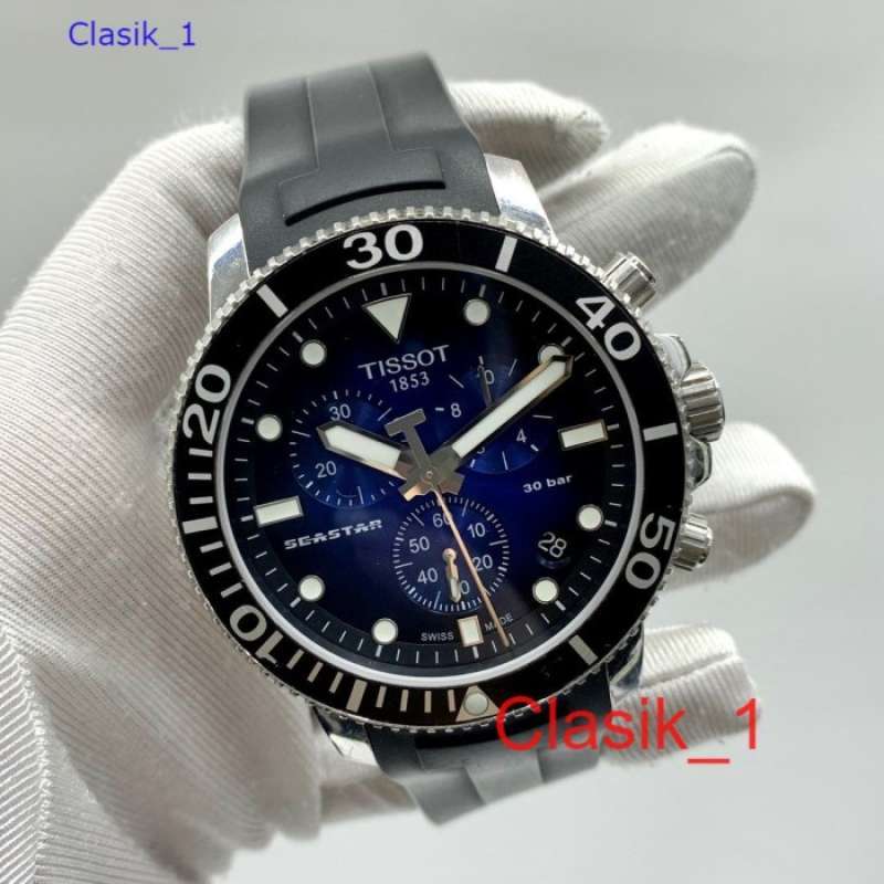 Blibli Tissot Seastar 1000 Green Tissot Seastar 100 43 Powermatic