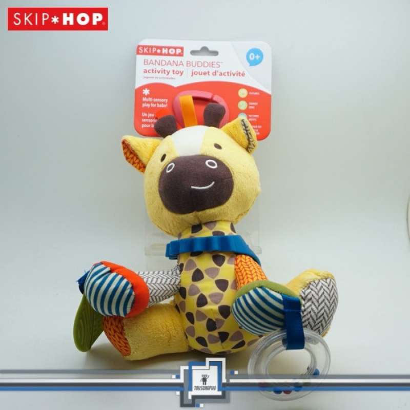 Baby Toy Skip Hop Rattle Skip Hop Bandana Buddies Giraffe Activity